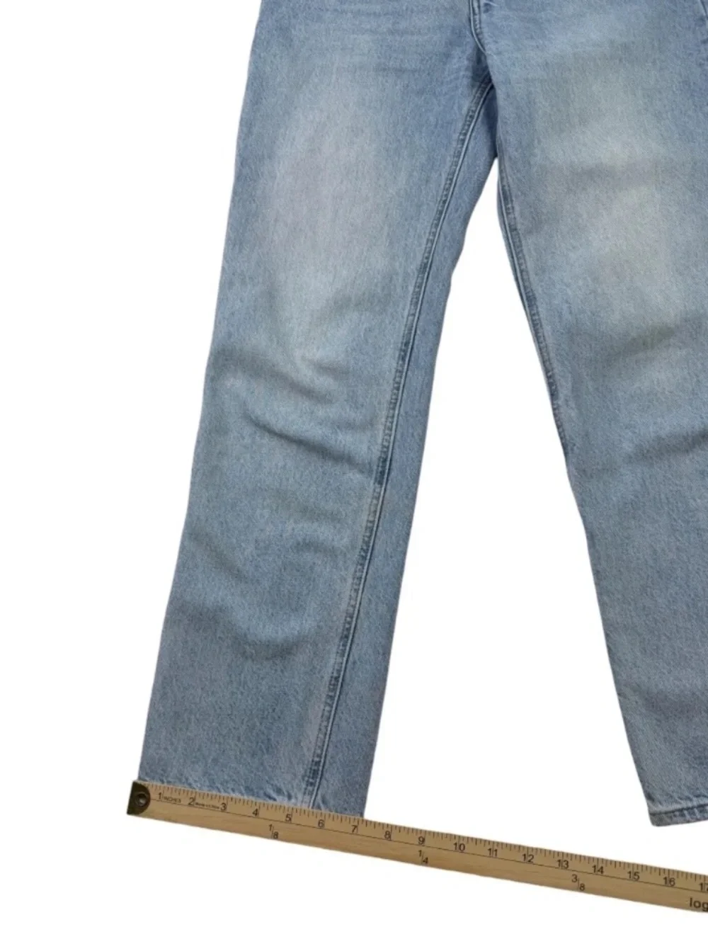 Denim Forum The Joni High Rise Loose Jeans Light Wash Size 24 29L